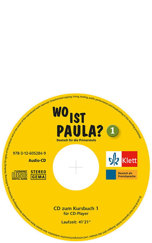 Wo ist Paula CD zum Kursbuch 1